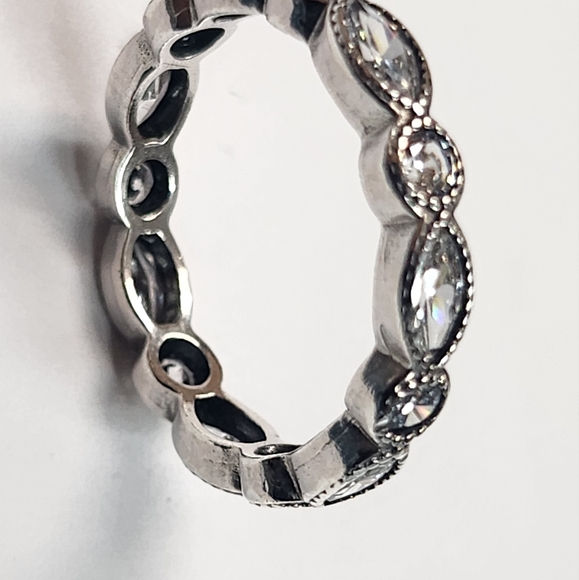 Pandora Ring Clear Czs - Picture 2 of 9